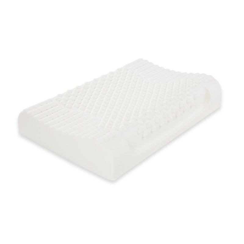 Dunlop Latex Figured Surface Contour Pillow