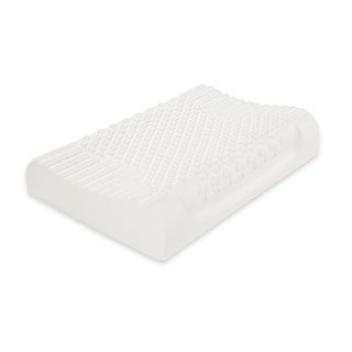   Dunlop Latex Figured Surface Contour Pillow